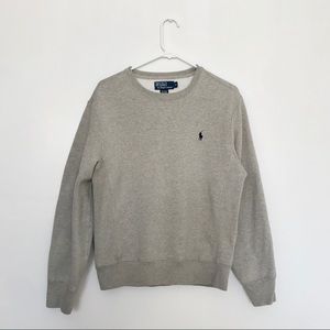 **SOLD**: GREY CREWNECK BY POLO BY RALPH LAUREN
